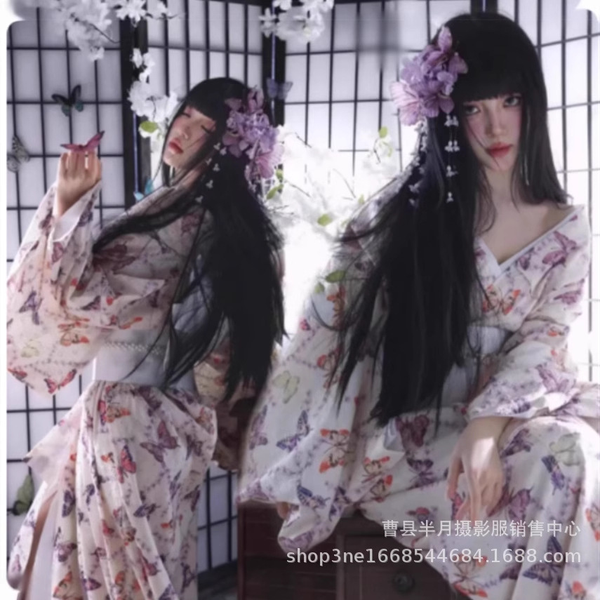 Ethnic Fashion Photography - Girl Dress Yukata Women Clothing Fashion