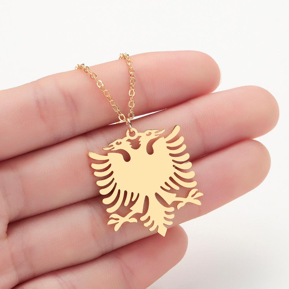 Ethnic Fashion Show - Albania Eagle Pendant Necklace Coat of