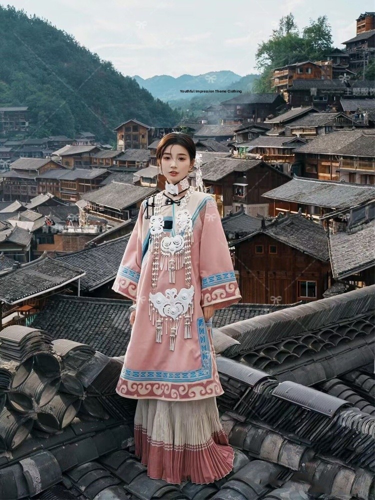 Ethnic Fashion Photography - Pink Ethnic Style Clothing for Girls