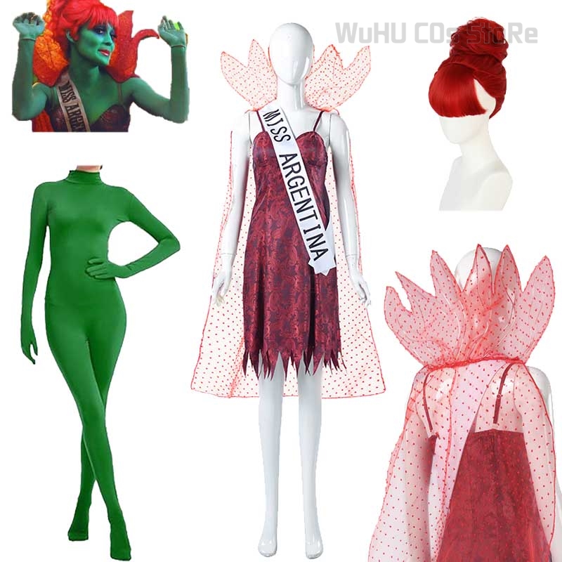 Ethnic Outfit - Beetleguese Miss Argentina Dead Receptionis Cosplay
