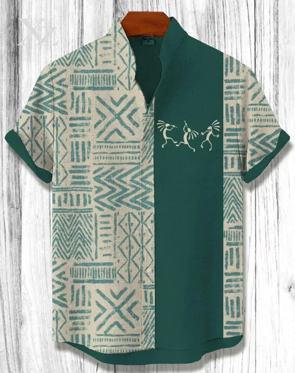 Men'S Ethnic Fashion Trends - Retro African Style Men's Vintage Ethnic