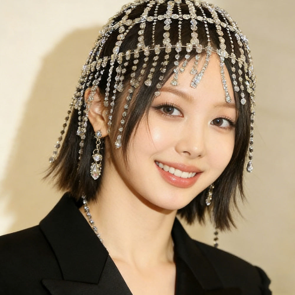 Ethnic Style Exaggerated Diamo - Ethnic Fashion Show recension och pris