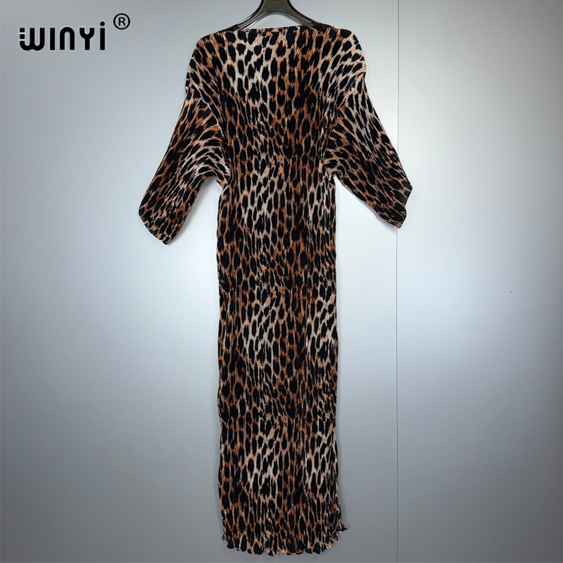 WINYI Summer Pleated Elastic L - Kaftan Women Boho recension och pris