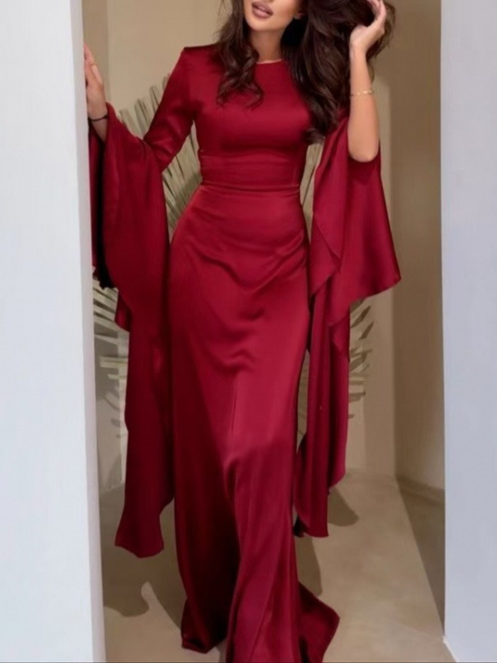 Eid Muslim Women Dress Abaya F - Jalabiya Women Arabic recension och pris