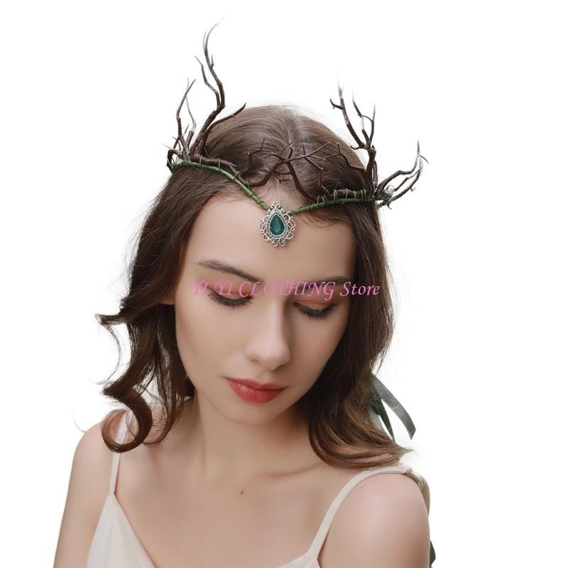 N5KF Fairies Branch Headband E - Ethnic Fashion Photography recension och pris