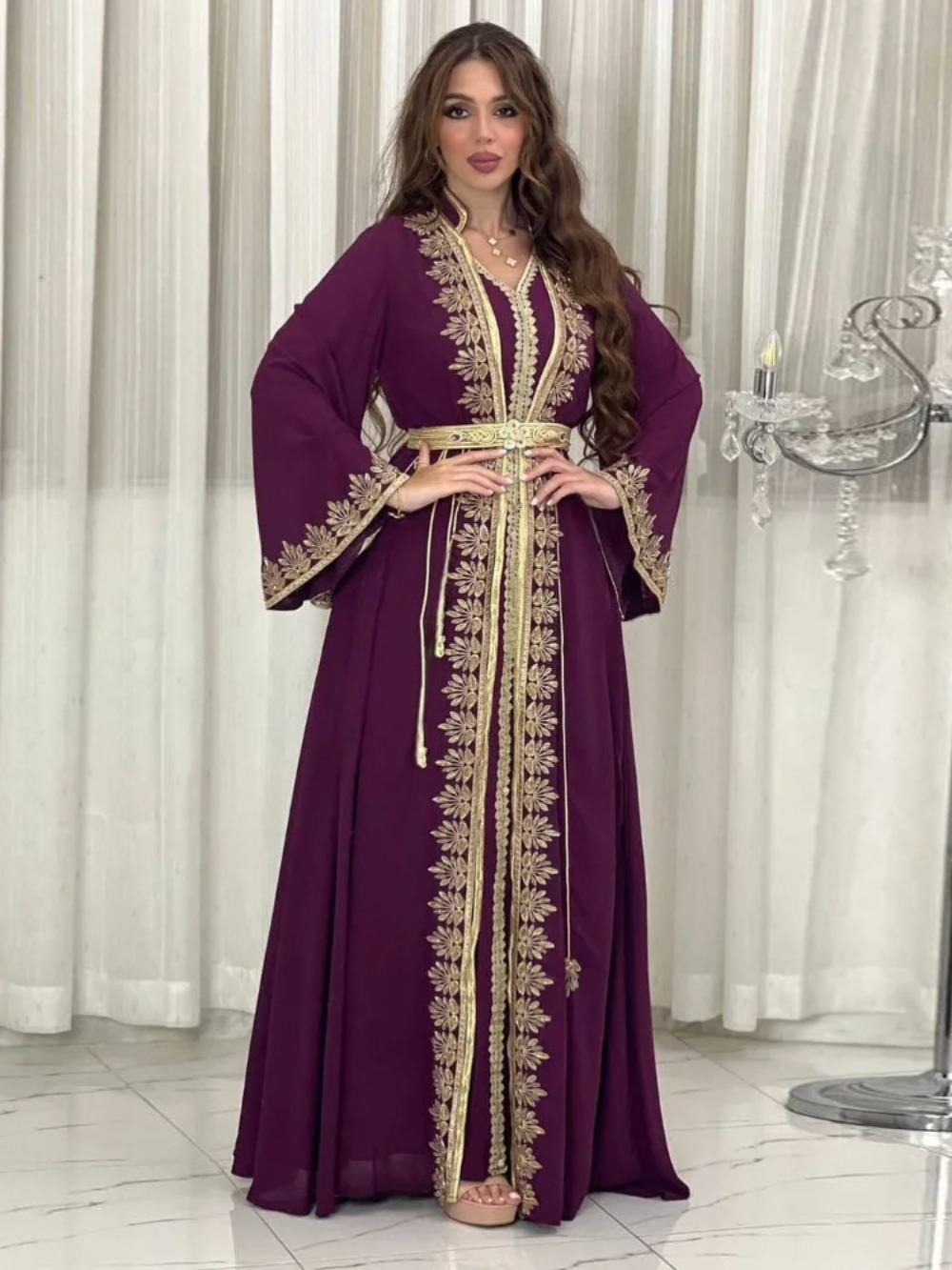 Eid Muslim Women Party Dresses - Jalabiya Women Arabic recension och pris