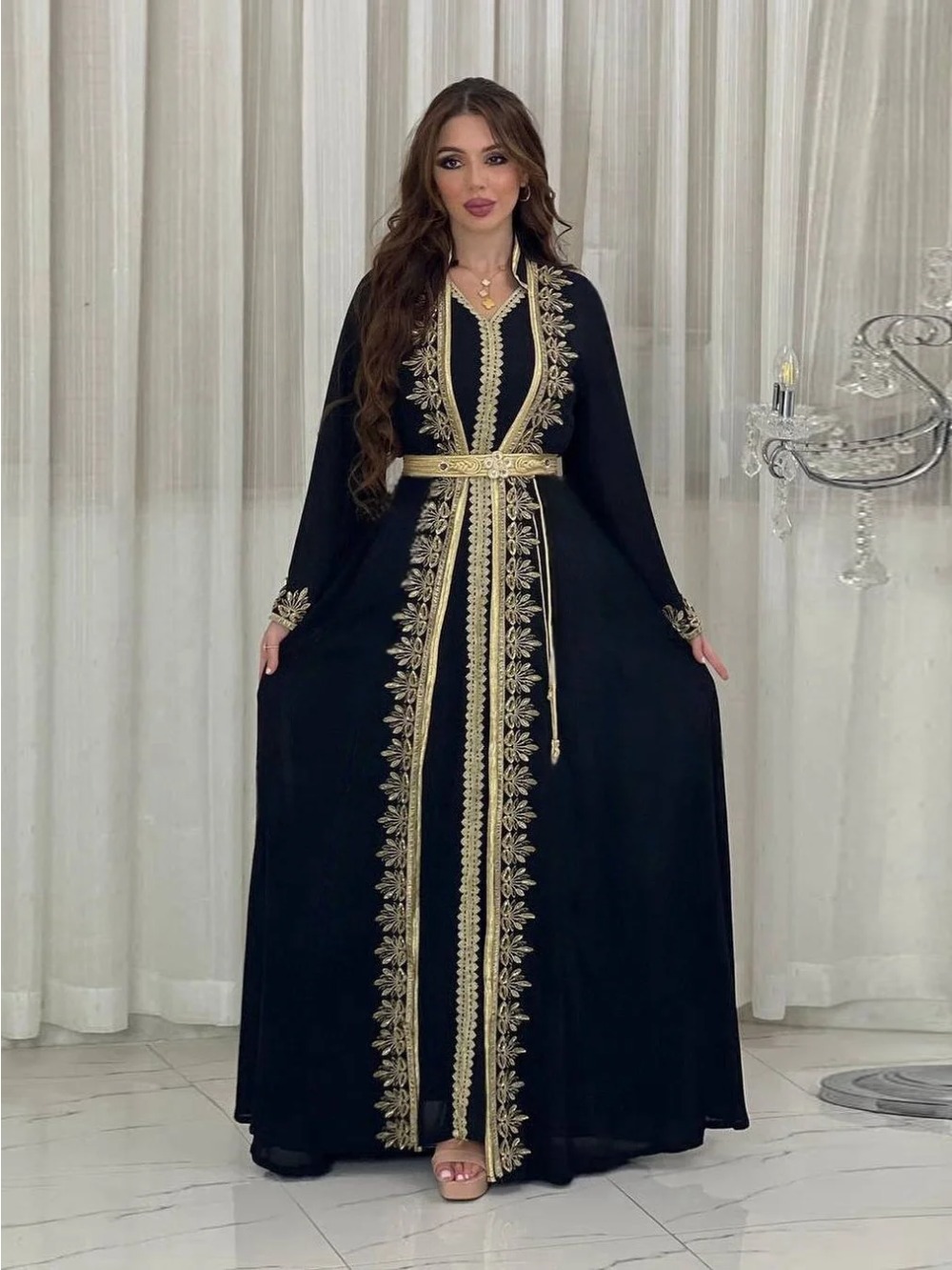 Eid Muslim Women Party Dresses - Jalabiya Women Arabic recension och pris