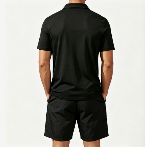 Men's Short-Sleeved Polo Shirt - Ethnic Style recension och pris