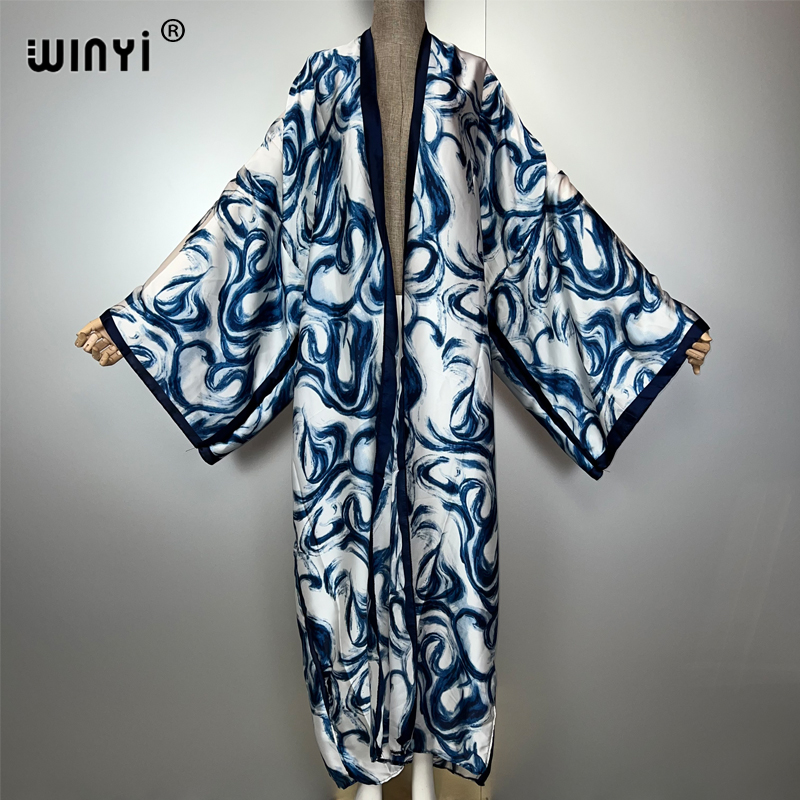 WINYI Bohemian cardigan dress  - Kaftan Women Boho recension och pris