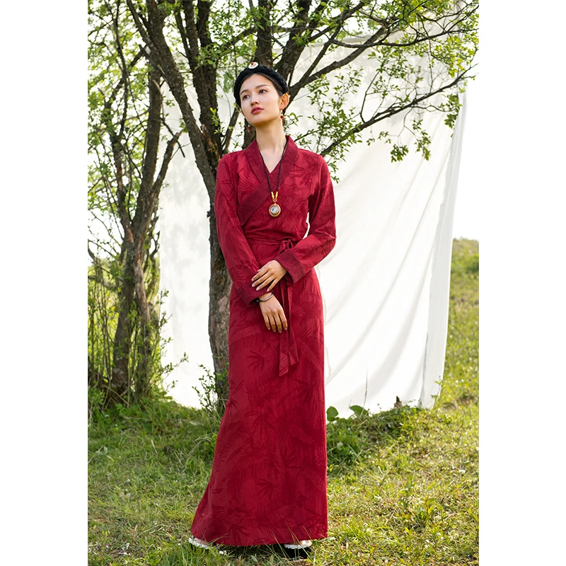 Tibetan Dress Daily Wear Dress - Ethnic Fashion Wear recension och pris