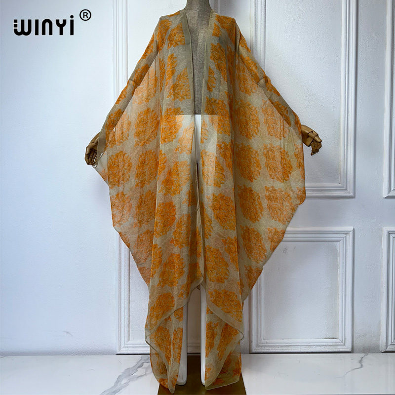 WINYI maxi kimono summer Persp - Kaftan Women Boho recension och pris