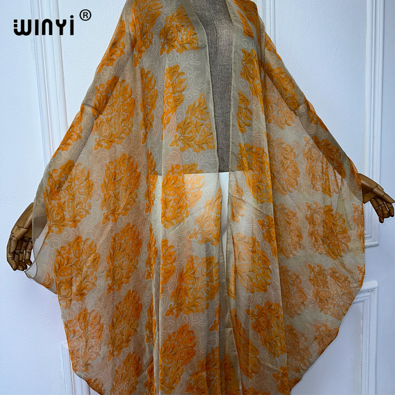 WINYI maxi kimono summer Persp - Kaftan Women Boho recension och pris