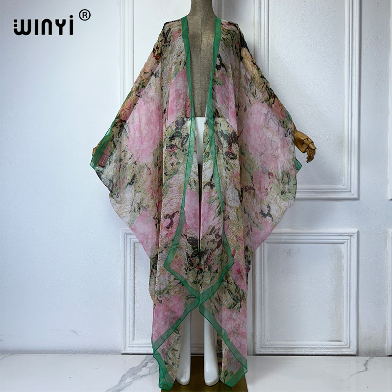WINYI maxi kimono summer Persp - Kaftan Women Boho recension och pris