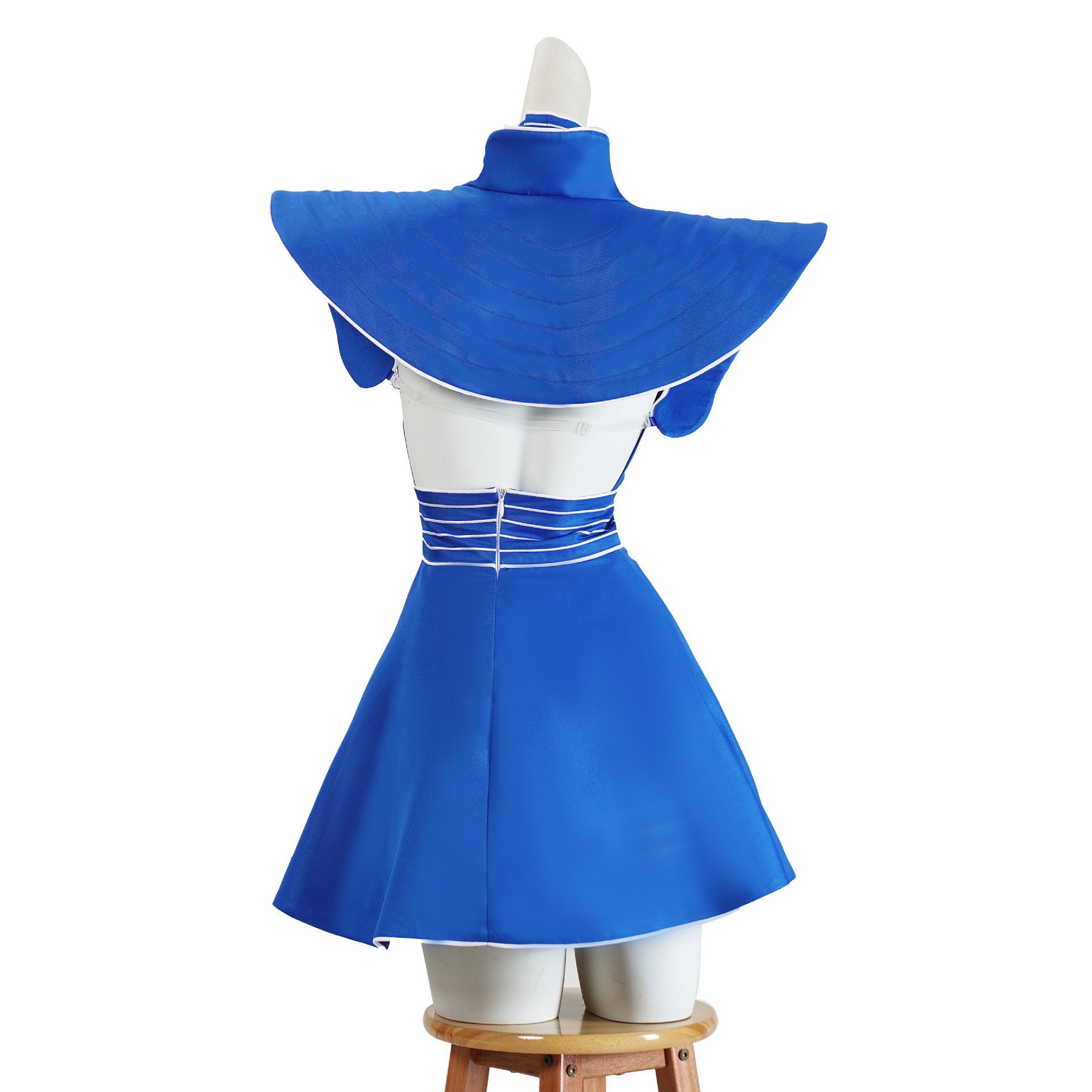 Britney Stewardess Cosplay Blu - Ethnic Outfit recension och pris