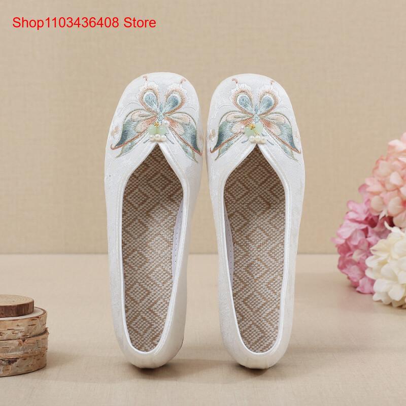 Spring and Summer New Low-Heel - Ethnic Style recension och pris