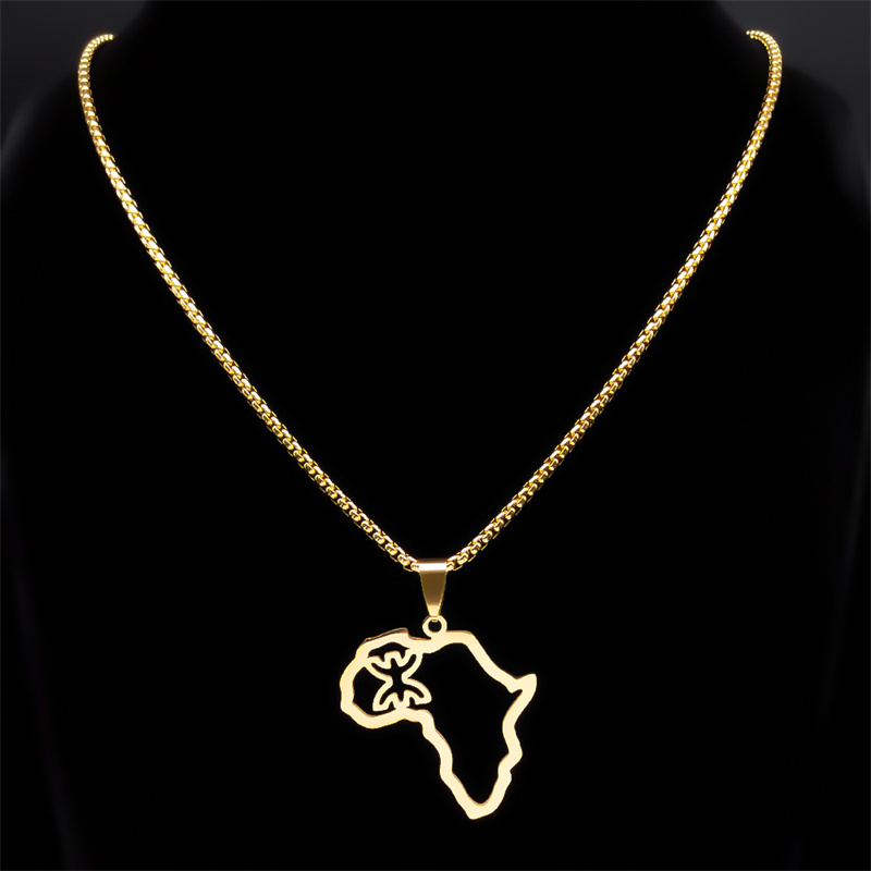 Africa Map Berber Amazigh Neck - Ethnic Fashion Show recension och pris