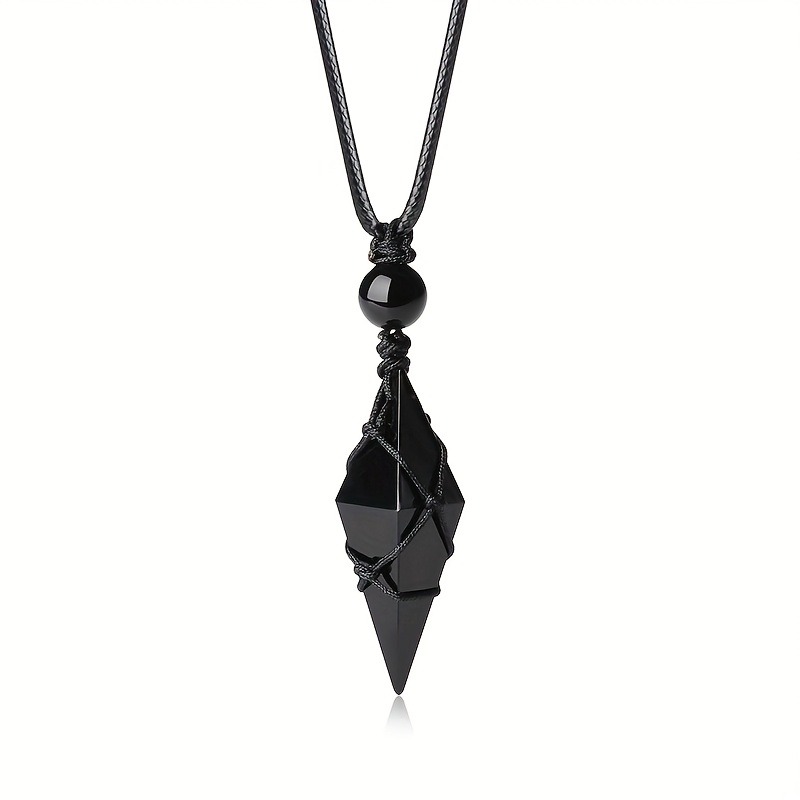 Black Obsidian Arrowhead Cryst - Ethnic Fashion Show recension och pris