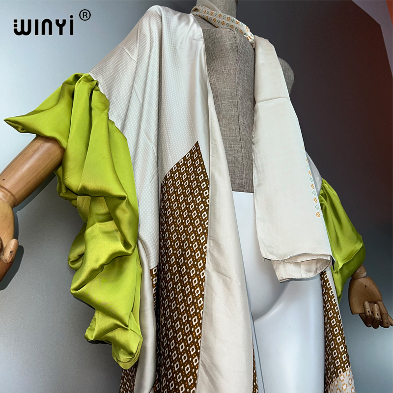 WINYI Summer Kimono Party Dres - Kaftan Women Boho recension och pris