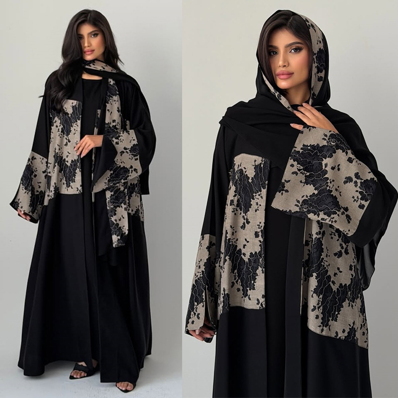 Women Eid Abaya Hijab 2 Piece  - Jalabiya Women Arabic recension och pris