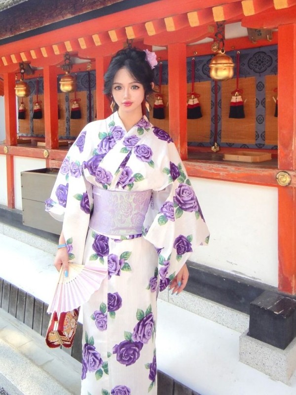 Traditional Japanese Kimono St - Ethnic Fashion Photography recension och pris