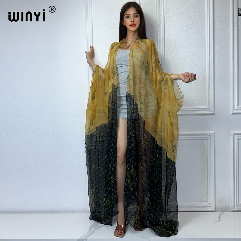 2023 WINYI Europe Kimono Women - Kaftan Women Boho recension och pris
