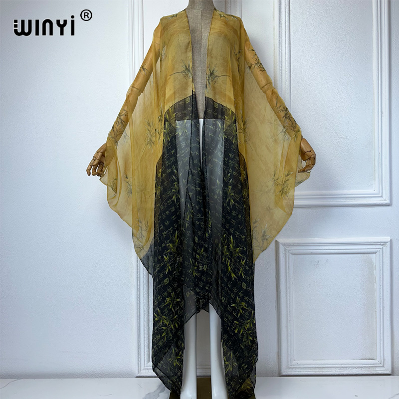 2023 WINYI Europe Kimono Women - Kaftan Women Boho recension och pris