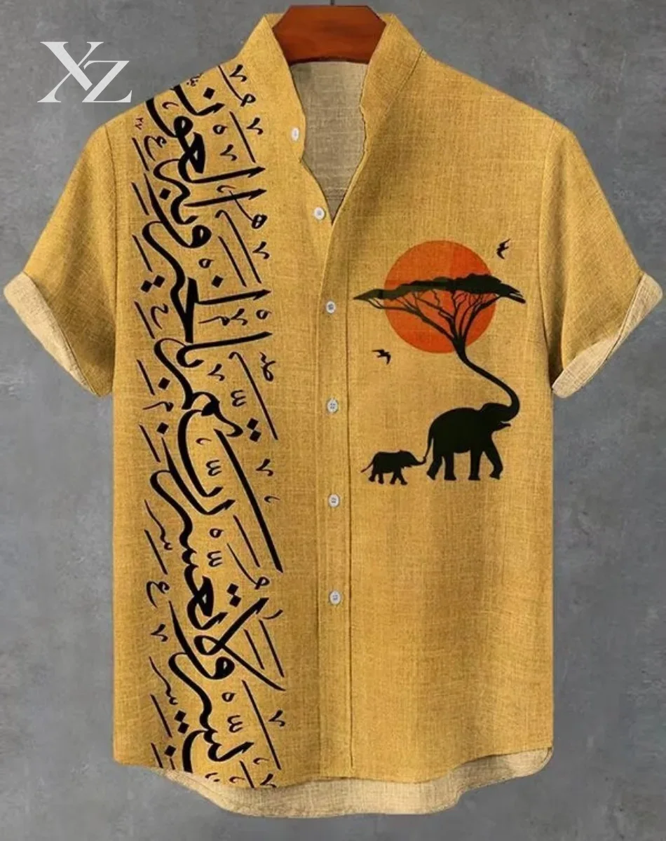 Retro African Style Men's Vint - Men'S Ethnic Fashion Trends recension och pris