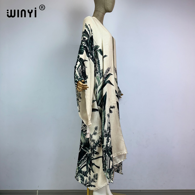 WINYI Kimono Africa Boho Fashi - Kaftan Women Boho recension och pris