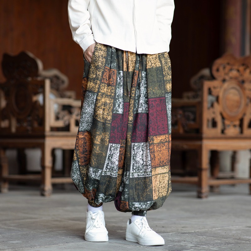 Men's Harem Pants Chinese Styl - Ethnic Fashion Wear recension och pris