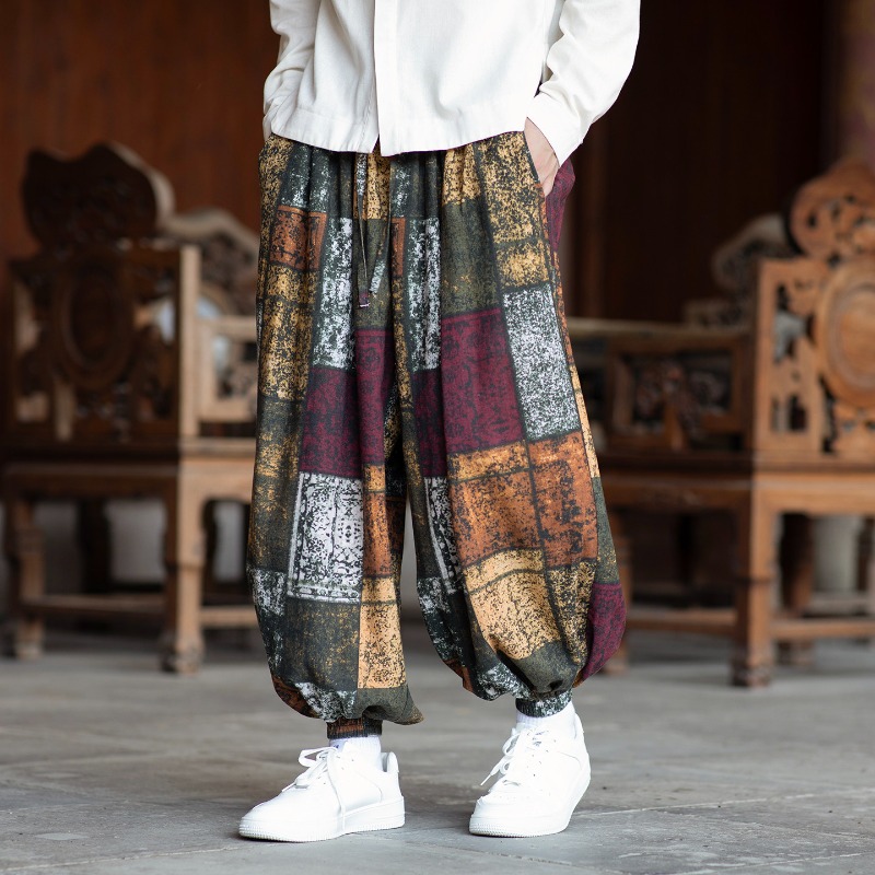Men's Harem Pants Chinese Styl - Ethnic Fashion Wear recension och pris