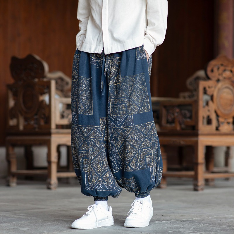 Men's Harem Pants Chinese Styl - Ethnic Fashion Wear recension och pris